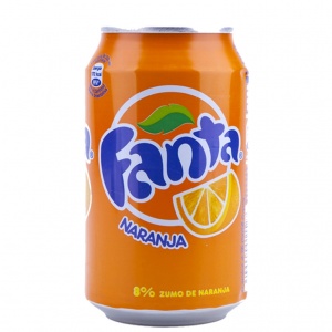 Fanta Naranja Lata 330ml