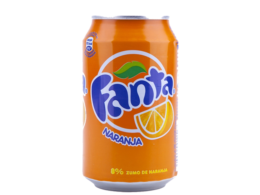 Fanta Naranja Lata