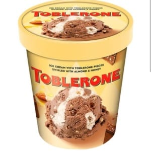 Tarrina de Toblerone